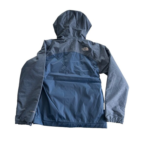 The North Face Girls 10/12 Navy Warm Storm Jacket Hooded NEW - Picture 2 of 7